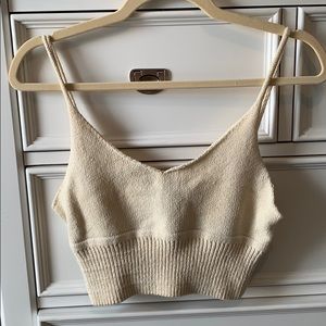 Urban Outfitters Knit Crop Tank Medium